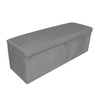 Kit Calcadeira E Painel Clean 100 Cm Suede Grafite