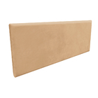 Kit Calçadeira E Painel Clean 140 Cm Suede Caramelo Sisal D'r