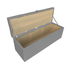 Kit Calçadeira E Painel Clean 140 Cm Suede - Grafite