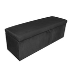 Kit Calçadeira E Painel Clean 140 Cm Suede - Preto