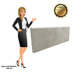 Kit Calcadeira E Painel Clean 160 Cm Suede Marrom Rato