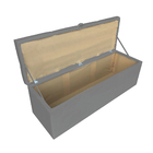 Kit Calçadeira E Painel Nina 0 90 Cm Suede M11 - D'rossi - Gr