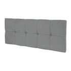 Kit Calçadeira E Painel Nina 0 90 Cm Suede M11 - D'rossi - Gr