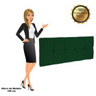 Kit Calçadeira E Painel Nina 100 Cm Suede D'rossi - Verde