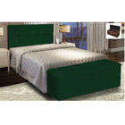 Kit Calçadeira E Painel Nina 100 Cm Suede D'rossi - Verde