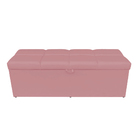 Kit Calçadeira E Painel Nina 100 Cm Suede Rose D'rossi