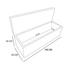 Kit Calçadeira E Painel Nina 140 Cm Suede M11 - D'rossi - Mar