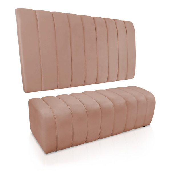 Kit Calçadeira E Painel Olivia Casal 140 Cm Veludo M11 - D'ro