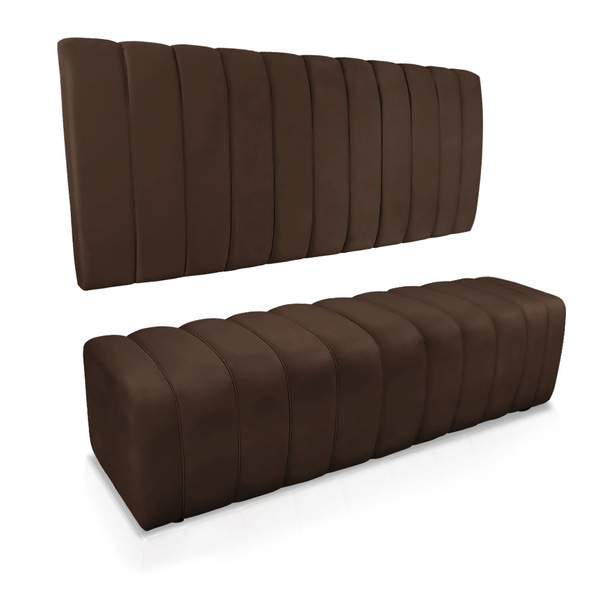 Kit Calçadeira E Painel Olivia King 195 Cm Veludo - D'rossi -