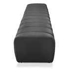 Kit Calçadeira E Painel Olivia King 195 Cm Veludo Grafite - D