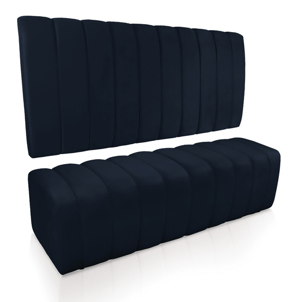 Kit Calçadeira E Painel Olivia Queen 160 Cm Veludo - D'rossi