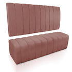 Kit Calçadeira E Painel Olivia Queen 160 Cm Veludo - D'rossi