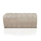 Kit Calçadeira E Painel Olivia Solteiro 90 Cm Bege - D'rossi