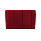 Kit Calçadeira E Painel Olivia Solteiro 90 Cm Vermelho - D'ro