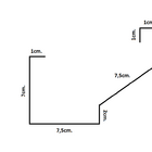 Kit Calha Telhado Beiral 10 Metros Calha Galvanizada