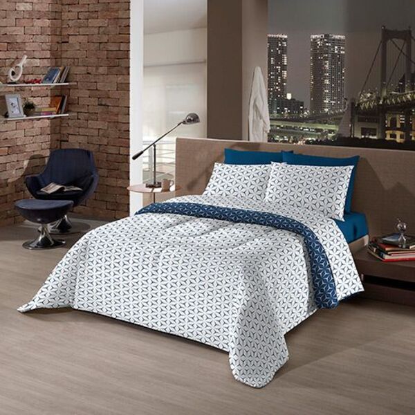 Kit Cama Bed In A Bag Solteiro Navigli Camesa