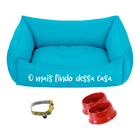 Kit Cama Pet Para Cachorro Gato Filhote Mais Lindo Da Casa Az