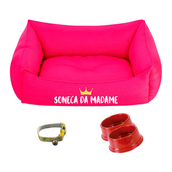 Kit Cama Pet Para Cachorro Gato Filhote Sono Da Madame Rosa