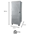 Kit Câmara Imeca Com 20 Assadeiras 58x70cm Aluminizada Sem Pi