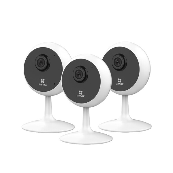 Kit Câmeras De Segurança Ezviz C1c-b Fhd Wifi 3 Unidades Cs-c