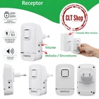 Kit Campainha Sem Fio Cib 100 Intelbras Com 3 Pontos Interno