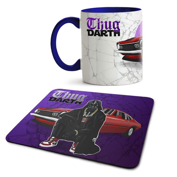 Kit Caneca E Mousepad Star Wars Thug Darth