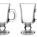 Kit Caneca Vidro Café Nespresso Dolce Gusto 220ml