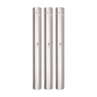 Kit Cano Chaminé Inox 110mm X 3un X 1m + Chapéu Sputinik