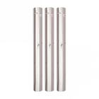 Kit Cano Chamine Inox 3un 110mm + Curva + Chapeu Fixo