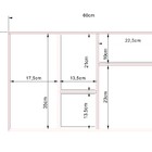 Kit Cantinho Do Café 4 Peças Bandeja Com Divisórias Em Madeir