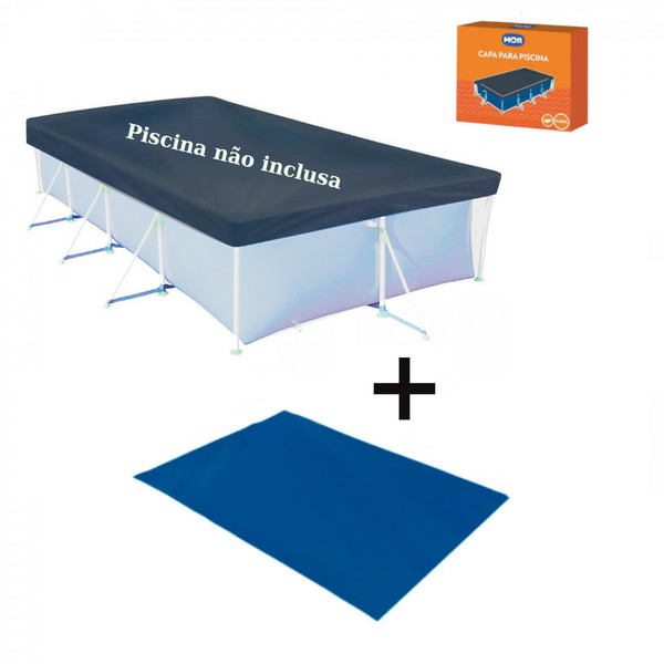 Kit Capa Forro Para Piscina Retangular 6200 Litros Mor Leroy Merlin