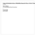 Kit Capa Almofada Amarela E Alure 3 Unidades 45cm X 45cm Teci