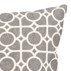 Kit Capa Almofada Amarela E Cinza Estampada 2 Unidades Golden