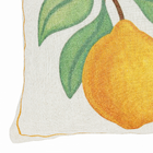 Kit Capa Almofada Quadrada e Retangular Linho Limão Siciliano 45x45|30x50cm 2 unidades