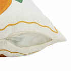 Kit Capa Almofada Quadrada e Retangular Linho Limão Siciliano 45x45|30x50cm 2 unidades