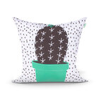 Kit Capa Almofada Verde Para Quarto Ou Sala Estampada Kit Com