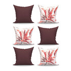 Kit Capa Almofada Vivarti Estampada 6 Unidades 60cm X 60cm Co