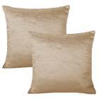 Kit Capa De Almofada 02 Peças Cetim Amassadinho 45x45cm - Dou