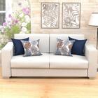 Kit Capa De Almofada Azul Composê Kit Com 4 Unidades 45cm X 4