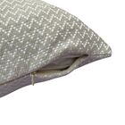 Kit Capa de Almofada Quadrado Linex Jacquard Terracota 45x45