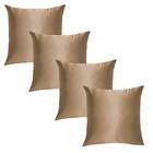 Kit Capa De Almofada Solaris  04 Peças Tecido Grosso 45cm X 4