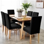 Kit Capa De Cadeira Jantar Elástico 6 Lugares Pronta Entrega