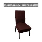 Kit Capa De Cadeira Jantar Elástico 6 Lugares Pronta Entrega