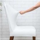 Kit Capa De Cadeira Jantar Elástico 6 Lugares Pronta Entrega