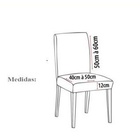 Kit Capa De Cadeira Lisa 6 Peças Rosa