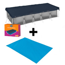 Piscina De Armacao Retangular Infantil 400 Litros Leroy Merlin