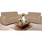Kit Capa P/ Sofá 2 E 3 Lugares Protege Premium Tecido Bege