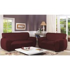 Kit Capa P Sofá 2 E 3 Lugares Protege Premium Tecido Vinhos