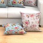 Kit Capa Para Almofada Decorativa Floral Estampada Composê 6