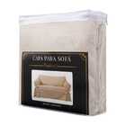 Kit Capa Para Sofá De 2 E 3 Lugares Em Gorgurão Várias Cores